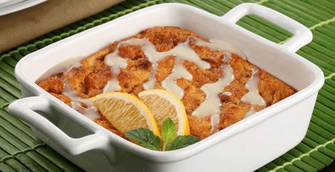 Budín de naranja