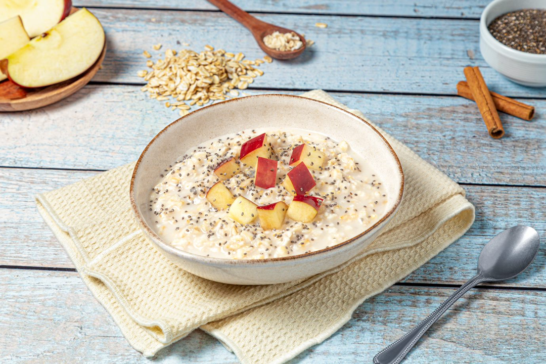 Bowl de avena con Manzana