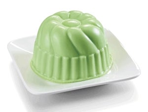 Gelatina de limón con queso