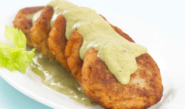 Tortitas de papa y atún con salsa verde | Recetas Nestlé