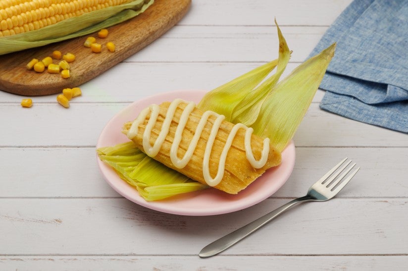 Tamales de Elote en Microondas