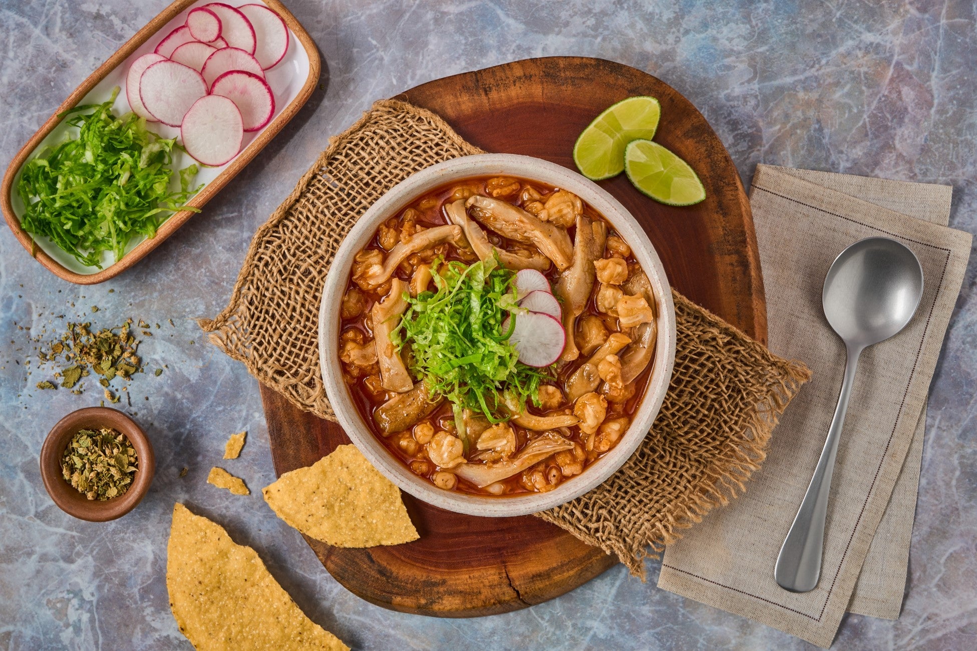 Pozole de Setas