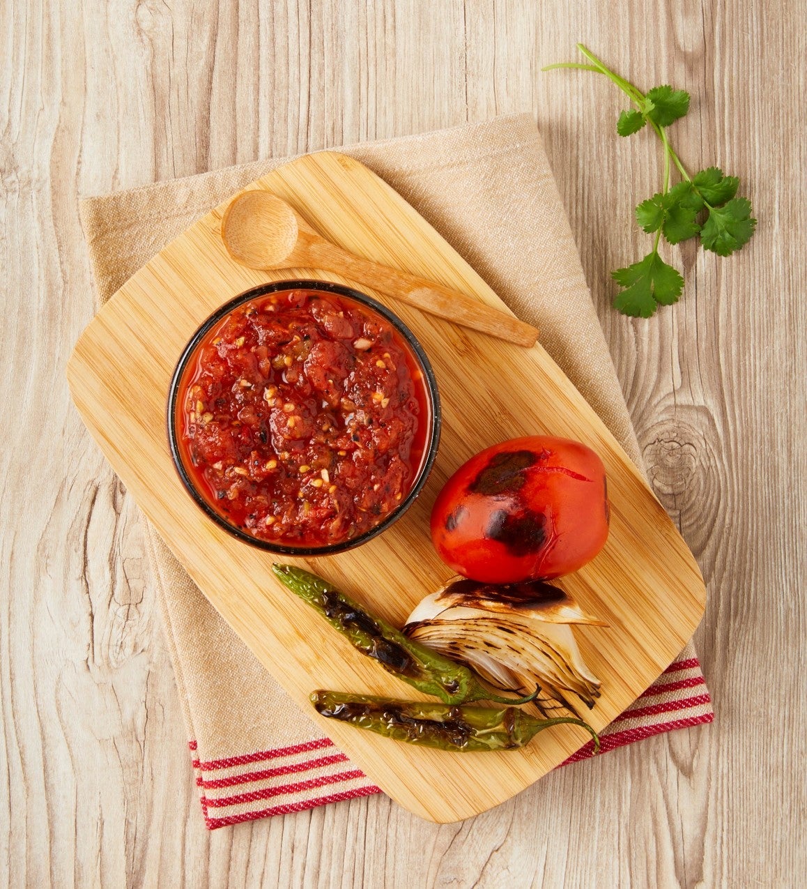 Salsa martajada asada