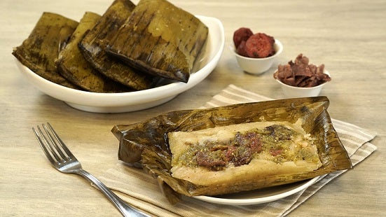 tamal de cecina