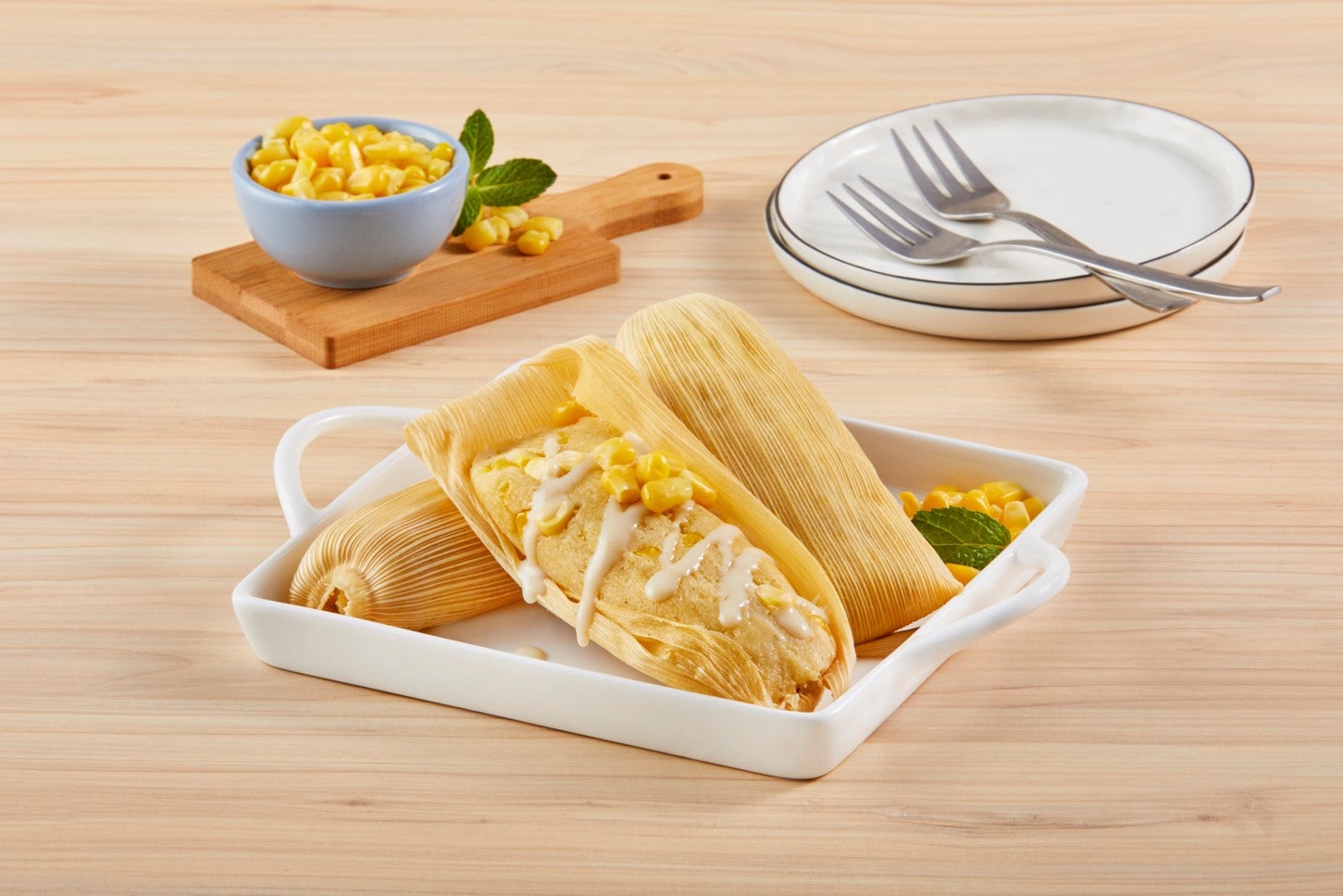 Tamales de elote