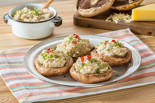 arroz cremoso con portobello