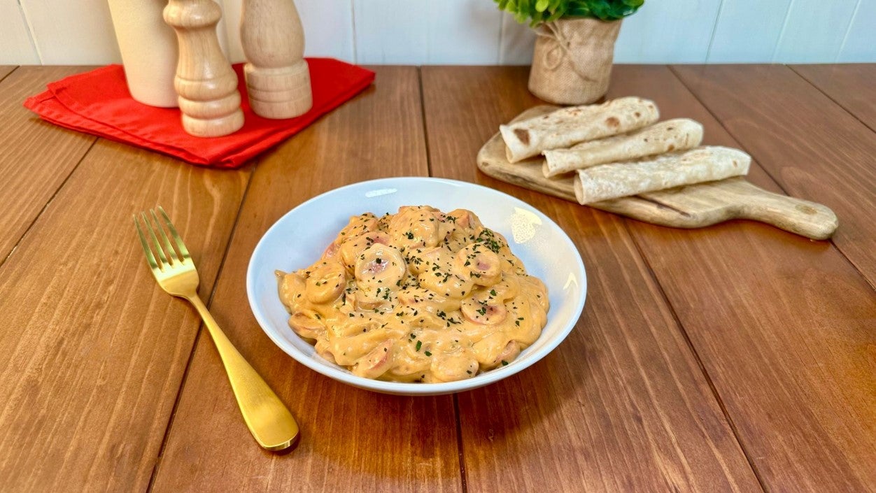 Salchichas Cremosas al Chipotle