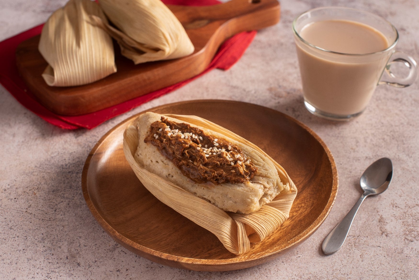 Receta de tamales de mole poblano Recetas Nestlé
