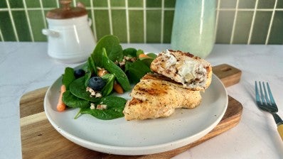Rollo de Pollo con Manzana y Pera