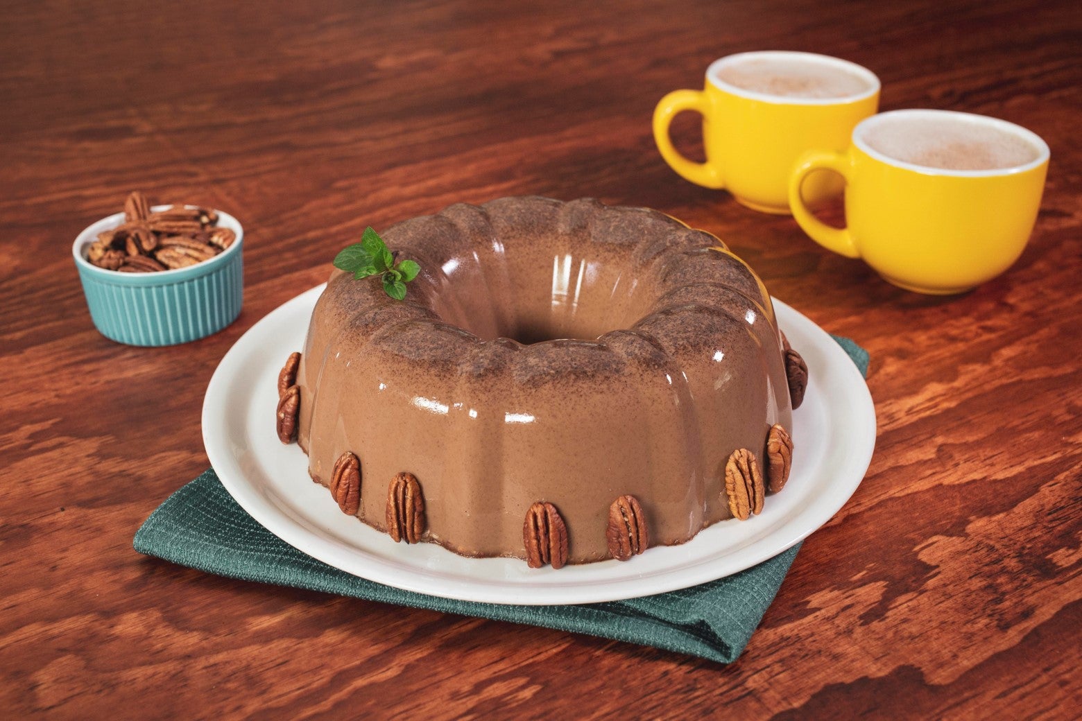 Gelatina de Chocolate con nuez Recetas Nestlé