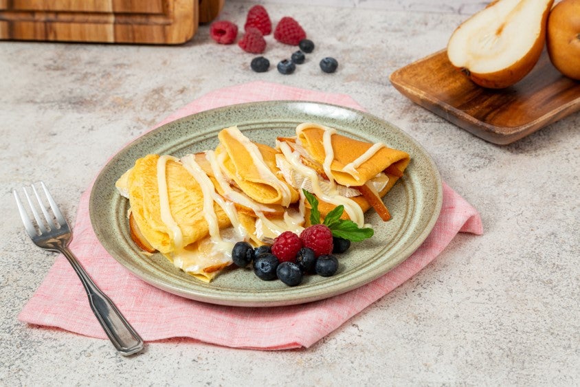 Crepas de Queso Brie con LA LECHERA® Recetas Nestlé