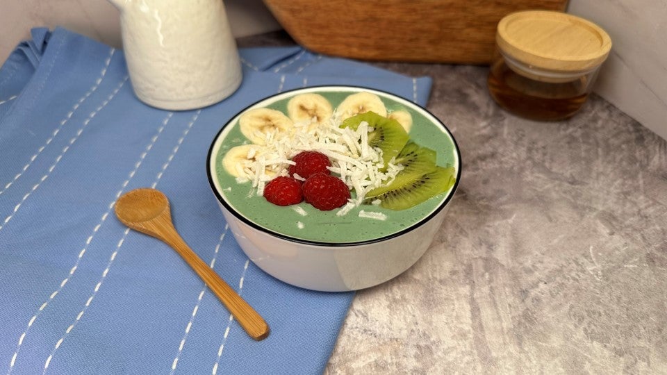 Smoothie Bowl de Espirulina Recetas Nestlé
