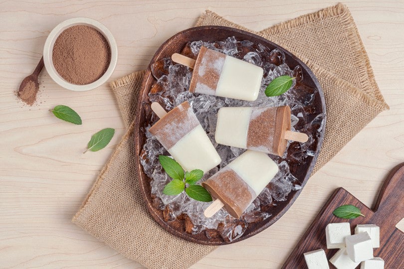 Paletas de Chocolate con Queso Recetas Nestlé