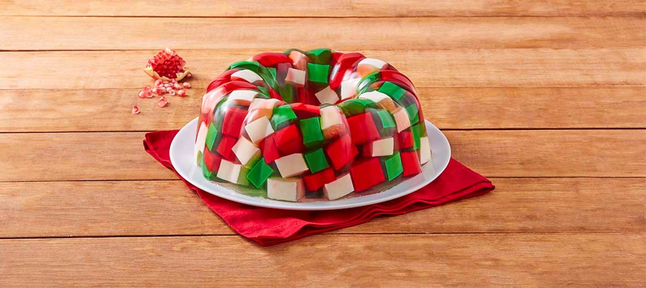 Gelatina Mosaico de Bandera Tricolor Recetas Nestlé