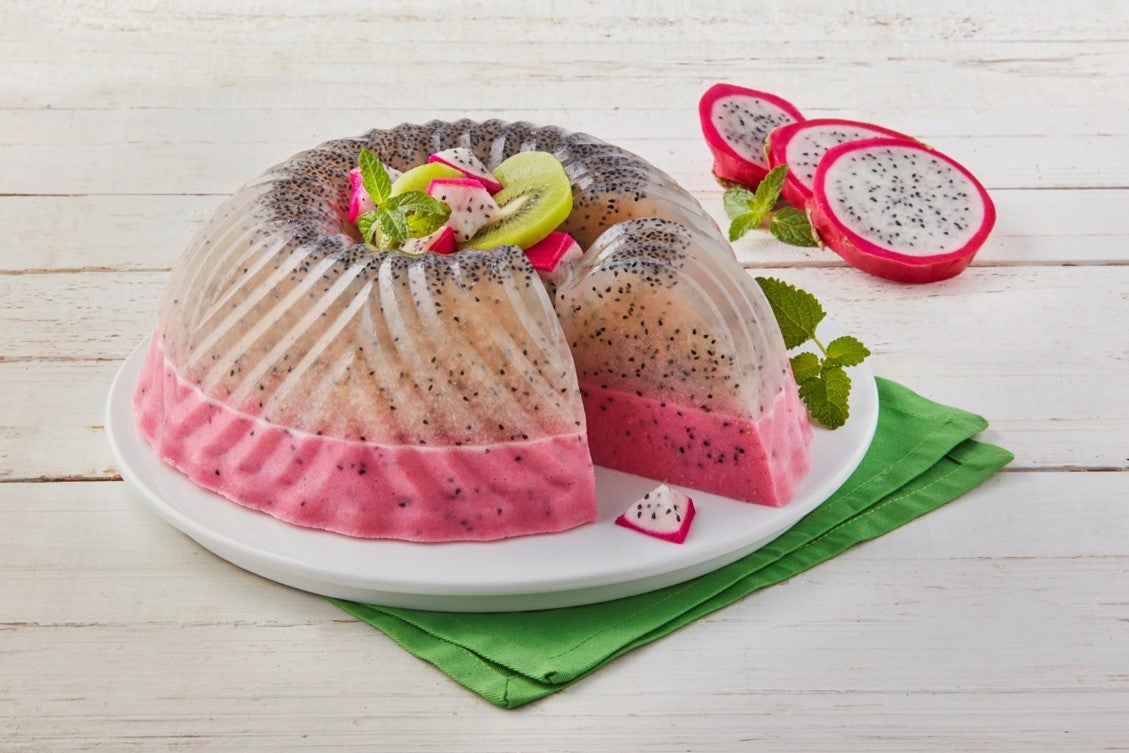 Gelatina de pitahaya deslactosada Recetas Nestlé