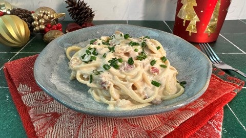 Espagueti Blanco Cremoso