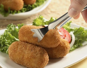 Croquetas de papa con atún