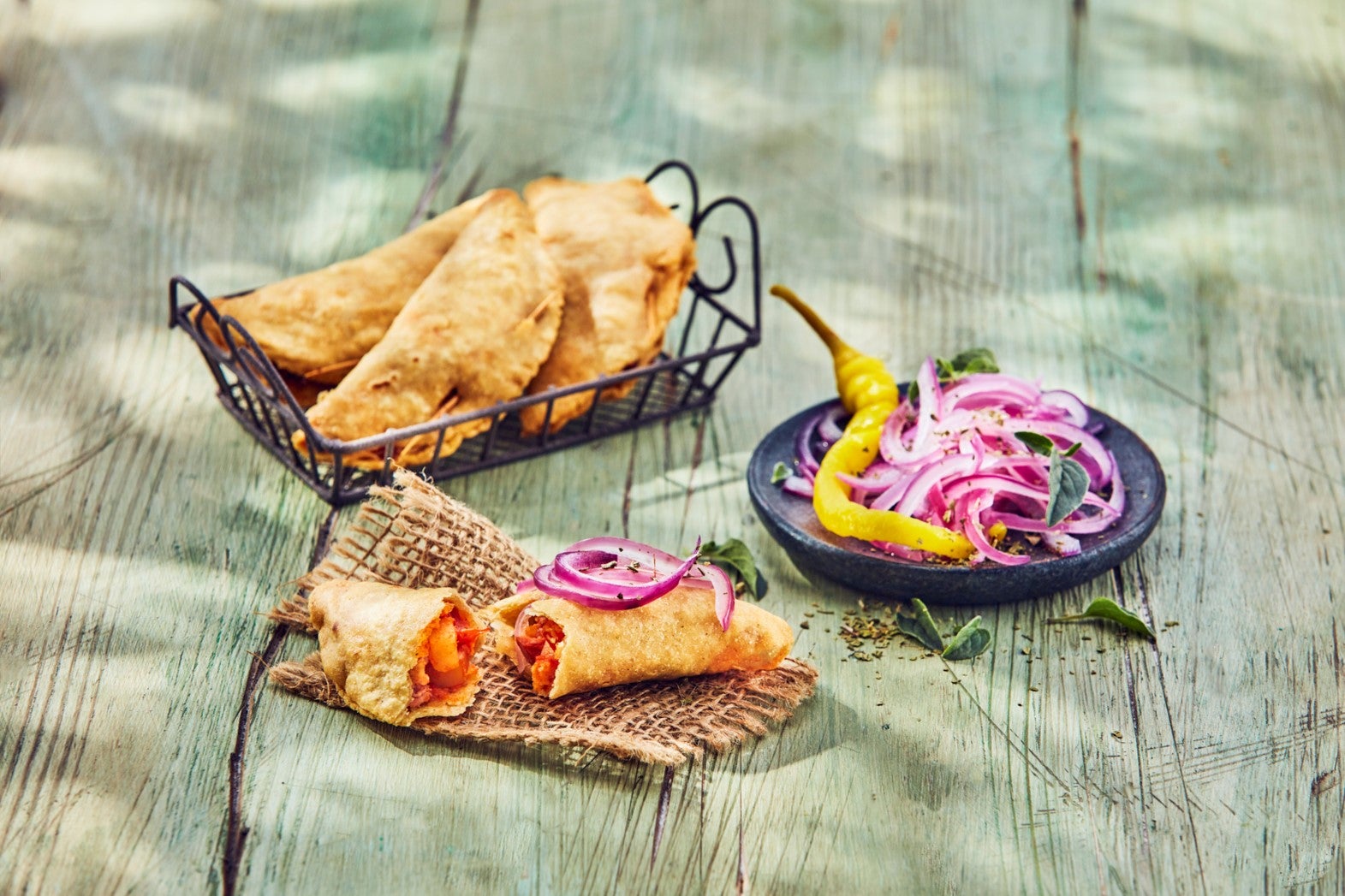 Quesadillas de atún estilo Veracruz