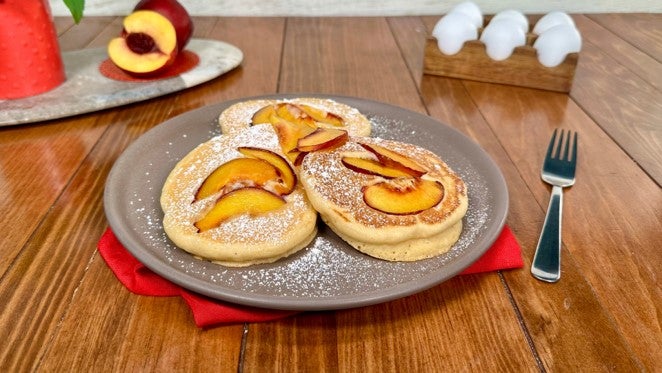 Hot Cakes de Durazno Hot Cakes de Durazno