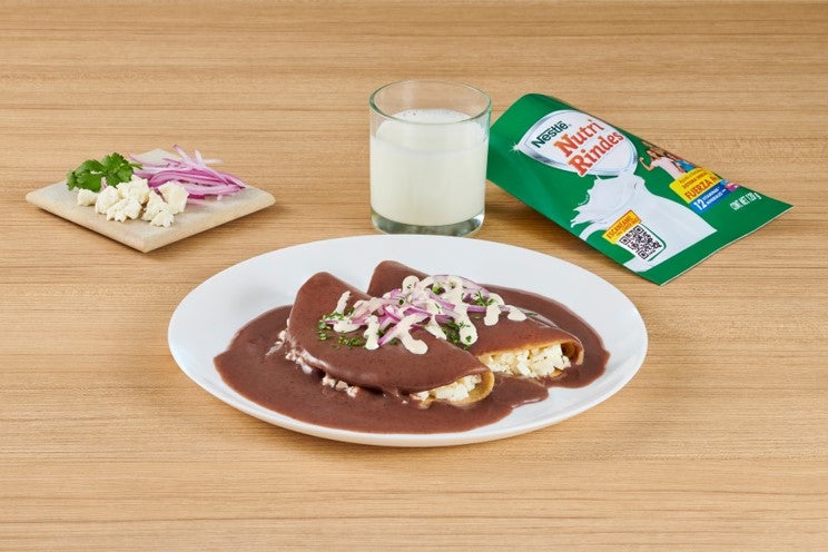 Enfrijoladas