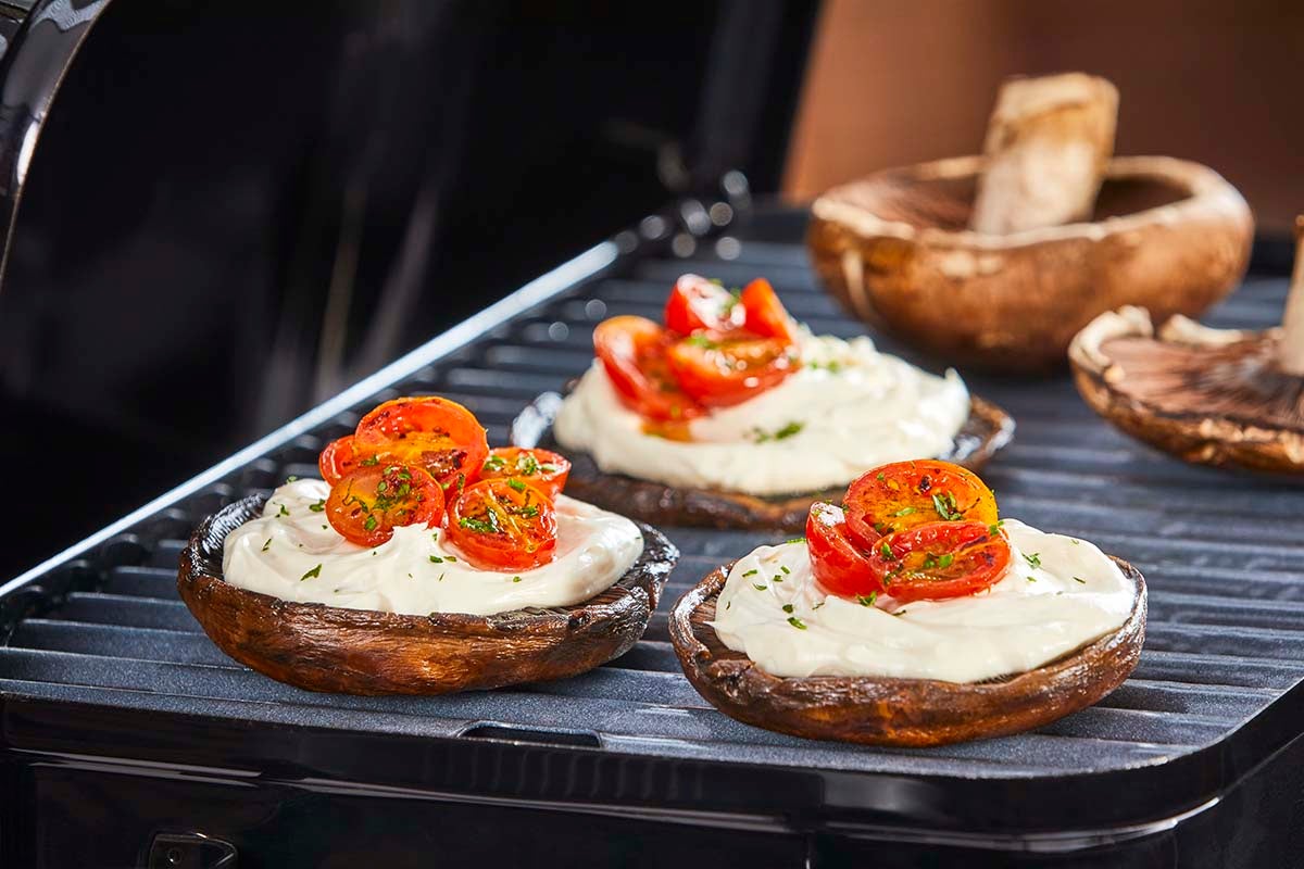 Portobello relleno de queso Recetas Nestlé