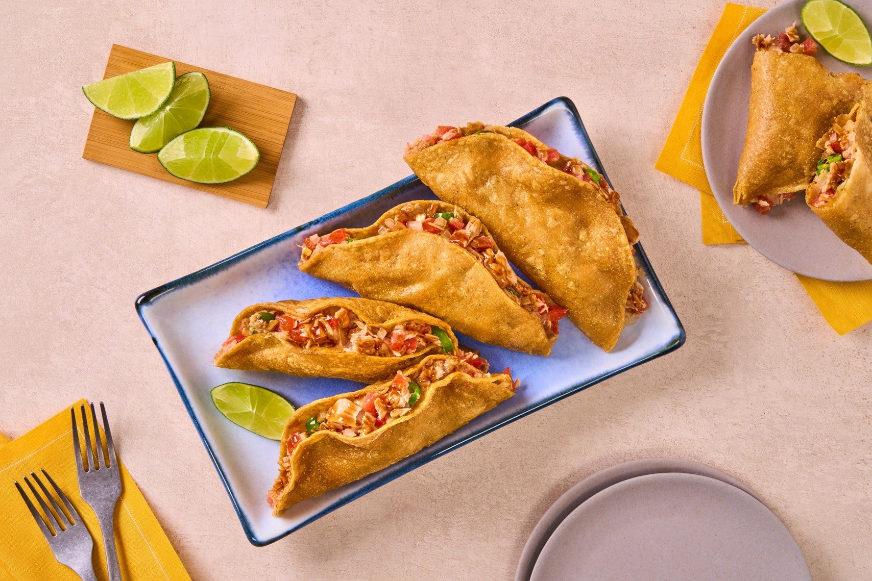 Pescadillas de Atún a la Mexicana