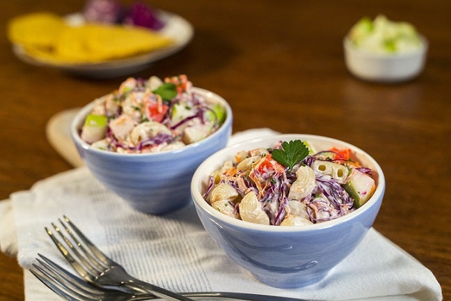 Coditos a la crema con surimi