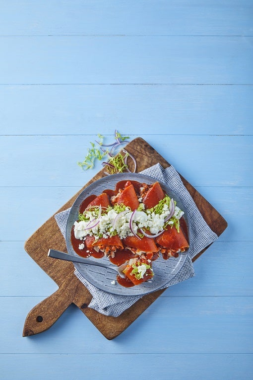 Enchiladas de atún