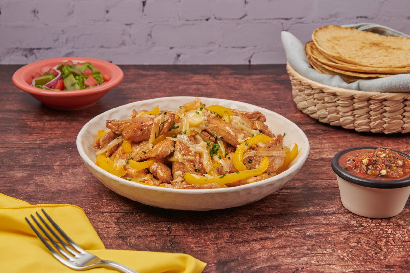 Fajitas de Pollo al Limón