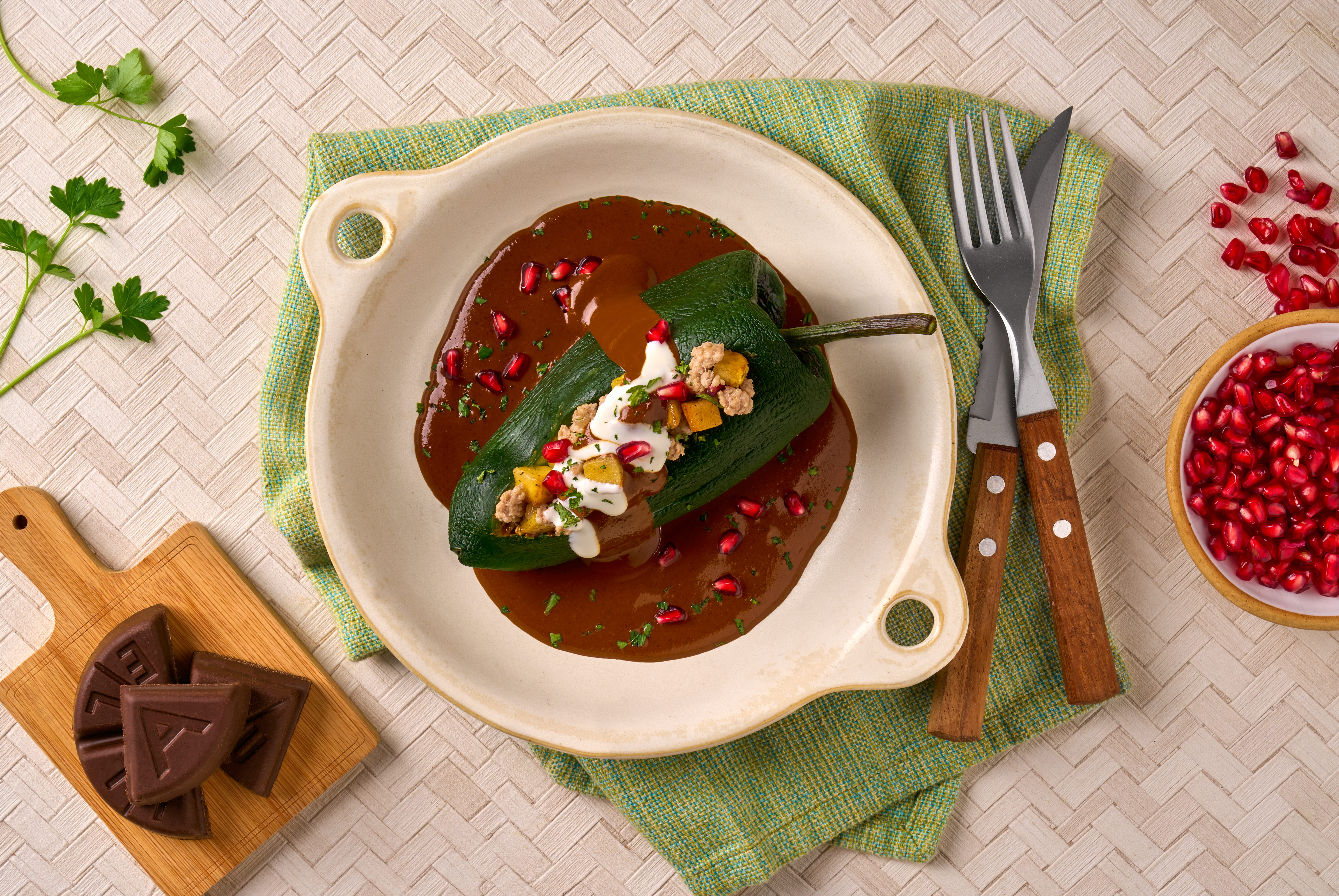Chiles rellenos abuelita