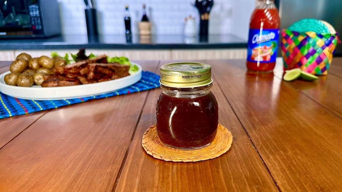 Arrachera Marinada con Maggi y Clamato