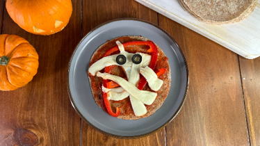 Mini Pizza Balanceada de Momia