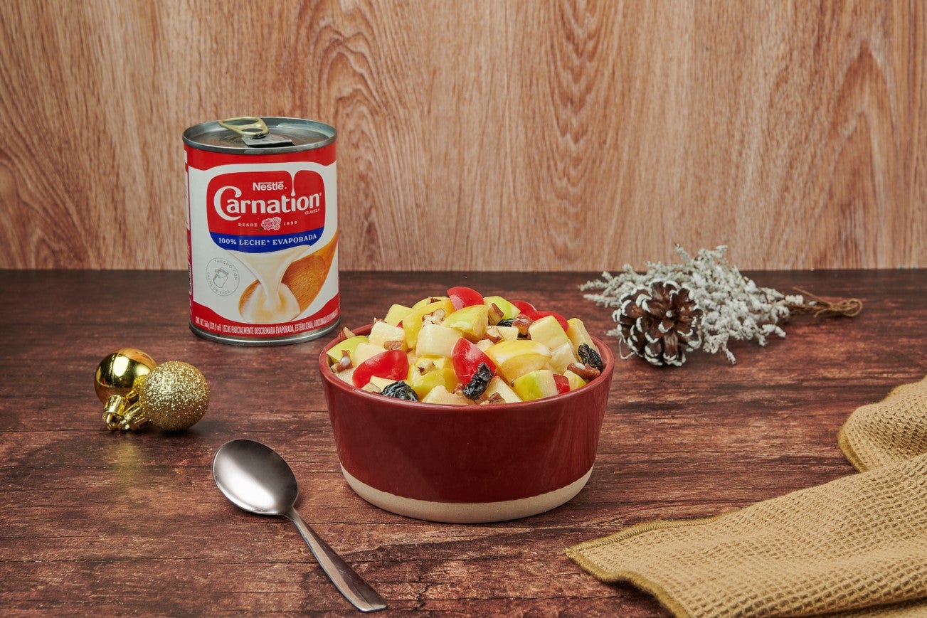 Ensalada de Manzana a las Tres Leches