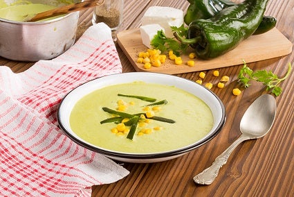 crema de rajas con queso crema de rajas con queso