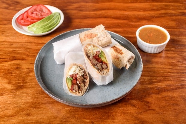 BURRITO CAMPESTRE preparado con Salsa Tipo Inglesa CROSSE & BLACKWELL®