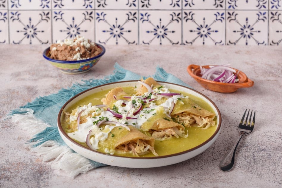 Enchiladas Verdes
