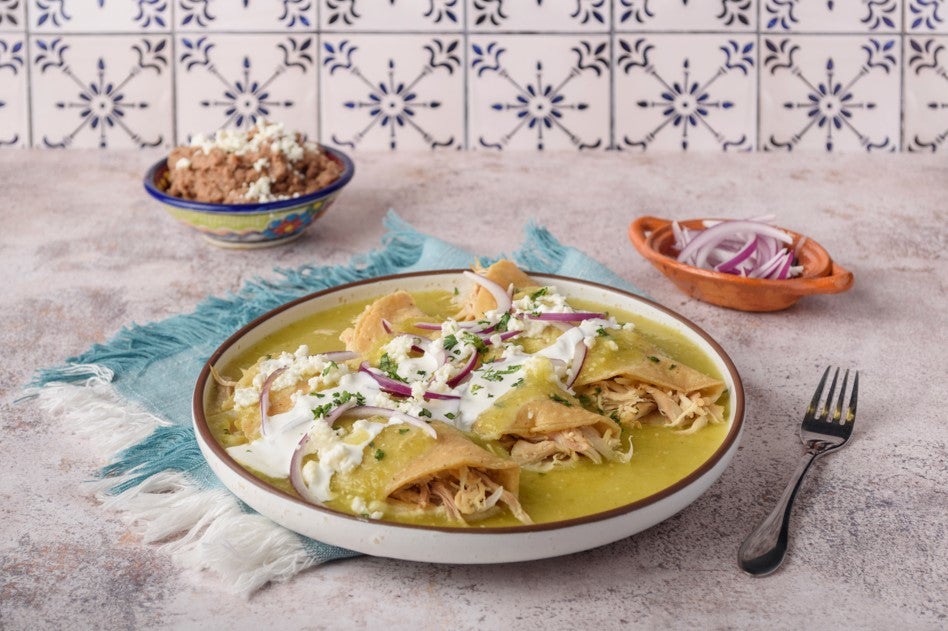 Enchiladas Verdes