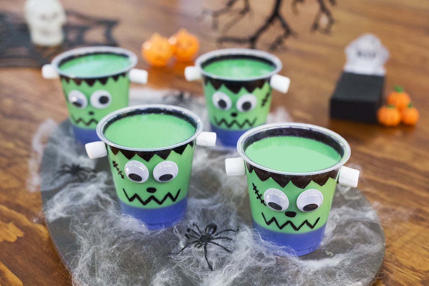 Gelatina Frankenstein para Halloween | Recetas Nestlé Gelatina Frankenstein para Halloween | Recetas Nestlé
