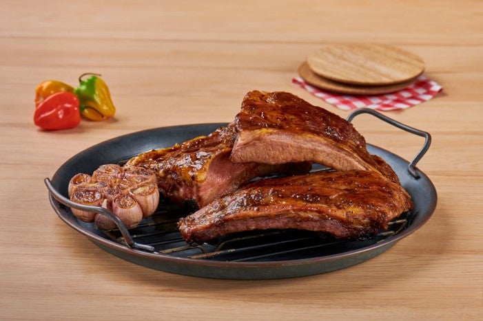 Costillas en salsa de mango