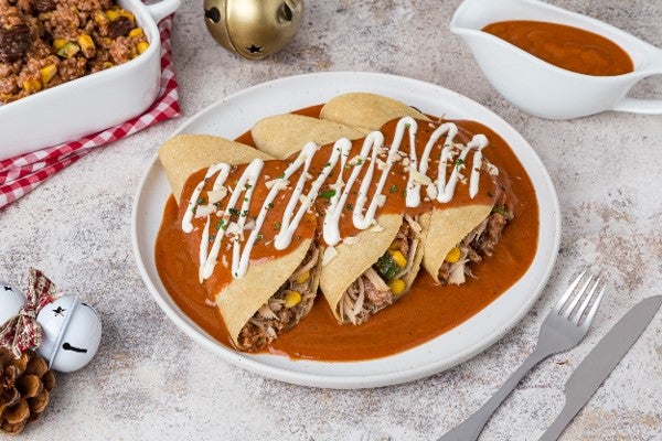 Enchiladas de Pavo
