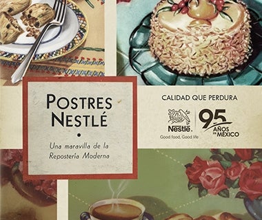 Recetario Postres NESTLÉ® de 1930