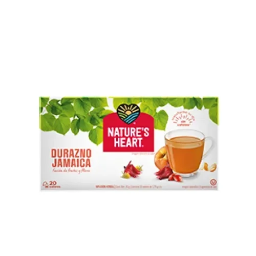 Nature's Heart® Té Durazno Jamaica