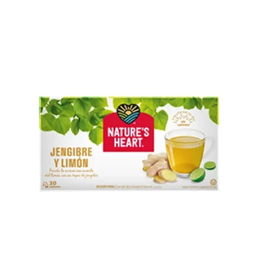 Nature's Heart® Té Jengibre Limón