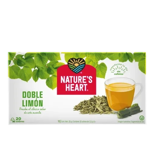 Nature's Heart® Té Doble Limón Nature's Heart® Té Doble Limón