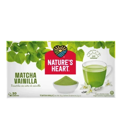 Nature's Heart® Té Matcha Vainilla Nature's Heart® Té Matcha Vainilla