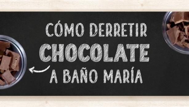 Aprende a derretir chocolate a baño María con Recetas Nestlé®.