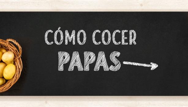 Cómo cocer papas