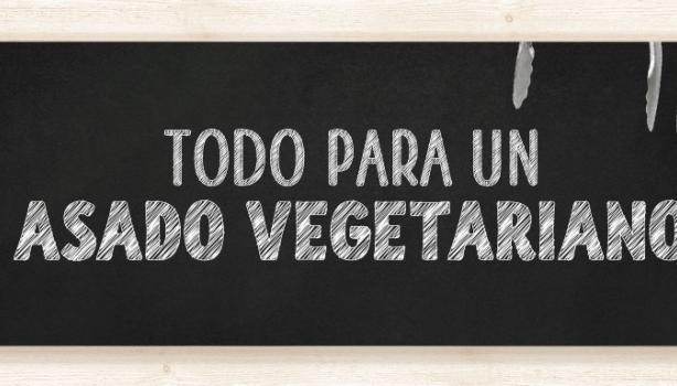 Todo para un asado vegetariano