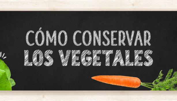 Como conservar vegetales frescos