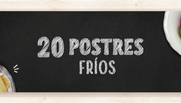 20 ideas de postres fríos y deliciosos